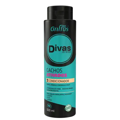 Imagem do produto Griffus Divas do Brasil Cachos Ativados - Condicionador 500ml