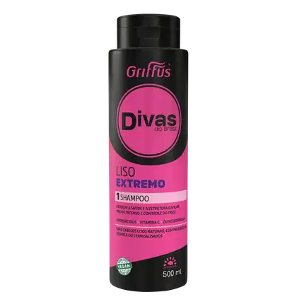 Imagem do produto Griffus Divas do Brasil Liso Extremo - Shampoo 500ml
