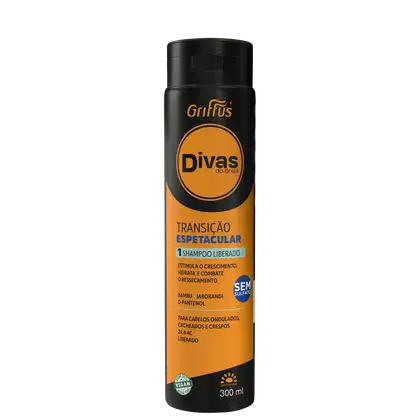Imagem do produto Griffus Divas do Brasil Transição Espetacular Liberado - Shampoo 300ml