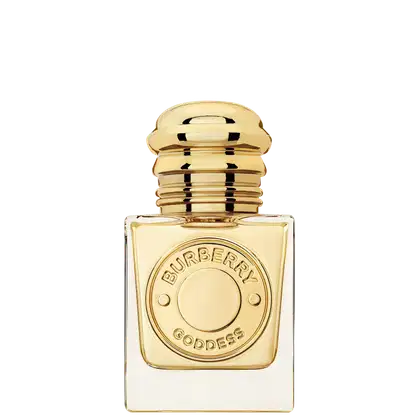 A imagem mostra o perfume importado feminino Goddess da Burberry.
