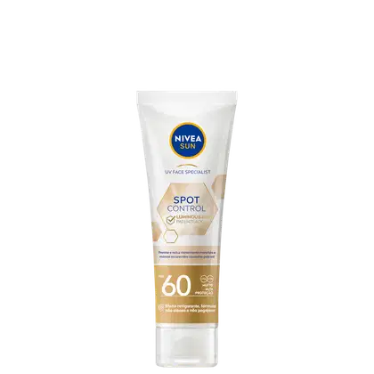 Imagem do produto NIVEA Sun Spot Control Luminous 630® FPS 60 - Protetor Solar Facial 40ml