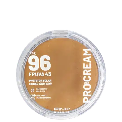 Imagem do produto Pink Cheeks Pro Cream FPS96 PRO20  - Protetor Solar Multifuncional com Cor 14g