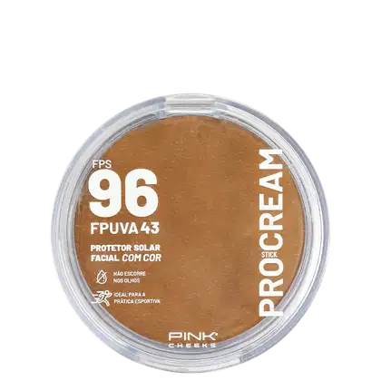 Imagem do produto Pink Cheeks Pro Cream FPS96 PRO30 - Protetor Solar Multifuncional com Cor 14g
