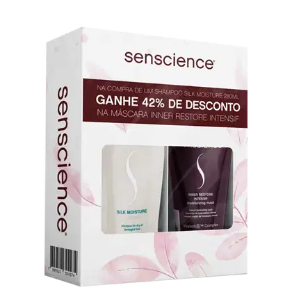 Imagem do produto Kit Senscience Silk Moisture Inner Restore (2 Produtos)