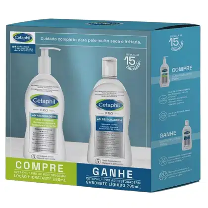 Imagem do produto Kit Cetaphil Pro AD Restoraderm Duo (2 Produtos)