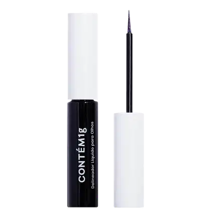 Imagem do produto Contém1g Quase Preto Eclipse - Delineador Líquido Metálico 3ml