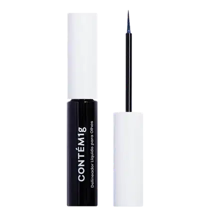 Imagem do produto Contém1g Quase Preto Submerso - Delineador Líquido Metálico 3ml