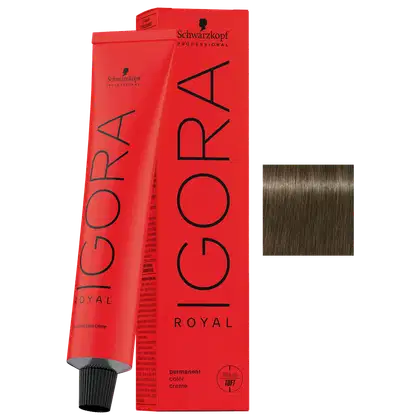 Imagem do produto Schwarzkopf Professional Igora Royal 7-13 Louro Médio Cinza Mate - Coloração Permanente 60ml