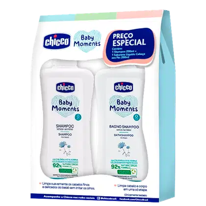 Imagem do produto Kit Chicco Baby Moments (2 Produtos)