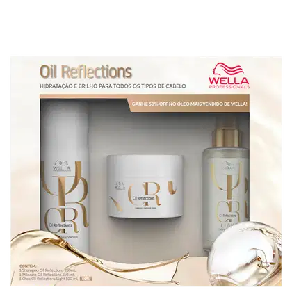 Imagem do produto Kit Wella Professionals Oil Reflections Luminous Trio (3 Produtos)