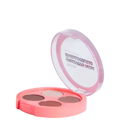 Imagem do produto Dailus Quarteto para Sobrancelhas - Paleta de Sombras de Sobrancelha 5,2g