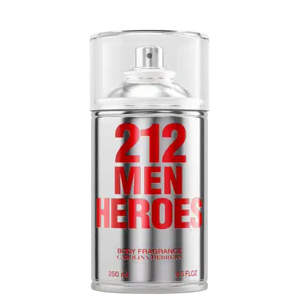 Imagem do produto Carolina Herrera 212 MEN Heroes - Body Spray Masculino 250ml