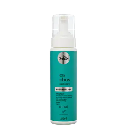 Imagem do produto Griffus G-Pró Cachos Espetaculares - Mousse Modeladora 210ml