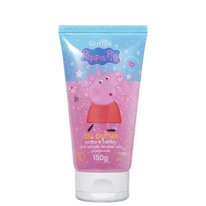 Imagem do produto Griffus Peppa Pig - Gel Glitter para Cabelo e Corpo 150g