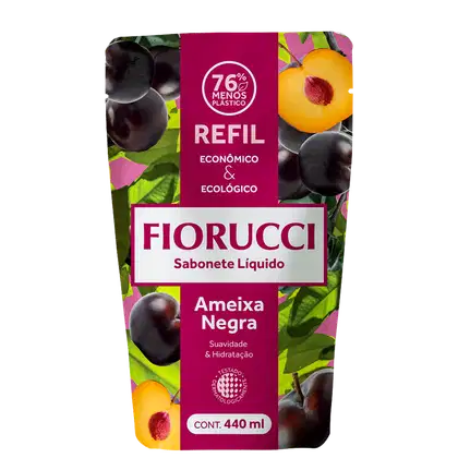 Imagem do produto Fiorucci Ameixa Negra Refil - Sabonete Líquido 440ml