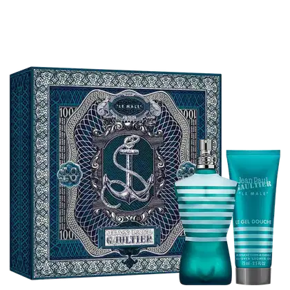 Imagem do produto Conjunto Le Male Jean Paul Gaultier Masculino - Eau de Toilette 75ml + Shower Gel 75ml