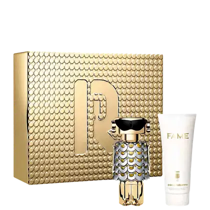Imagem do produto Conjunto Fame Paco Rabanne Feminino - Eau de Parfum 80ml + Loção Hidratante Corporal 100ml