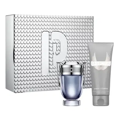 Imagem do produto Conjunto Invictus Rabanne Masculino - Eau de Toilette 100ml + Shampoo 100ml