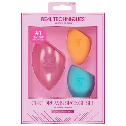 Imagem do produto Kit Real Techniques Chic Dreams (3 Produtos)