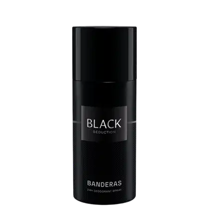 Imagem do produto Banderas Seduction in Black For Men 24h - Desodorante Spray 150ml