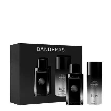 Imagem do produto Conjunto Presenteável The Icon Banderas Masculino - Eau de Parfum 100ml + Desodorante Spray 150ml