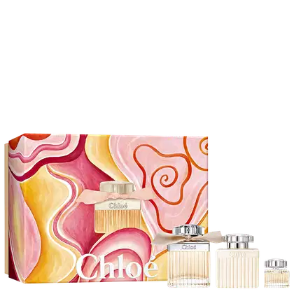 Imagem do produto Conjunto Signature Chloé Feminino Importado - Eau de Parfum 75ml + Eau de Parfum 5ml + Loção Corporal 100ml