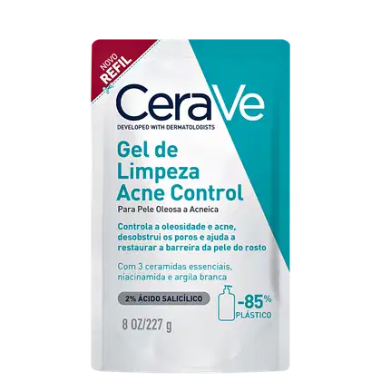 Imagem do produto CeraVe Acne Control Refil - Gel de Limpeza Facial 227g