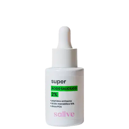 Imagem do produto Sallve Super Ácido Salicílico 2% - Sérum Antiacne 30ml