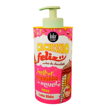 Imagem do produto Lola From Rio Cachinho Feliz Sorbet de Chocolate - Creme de Pentear 450g