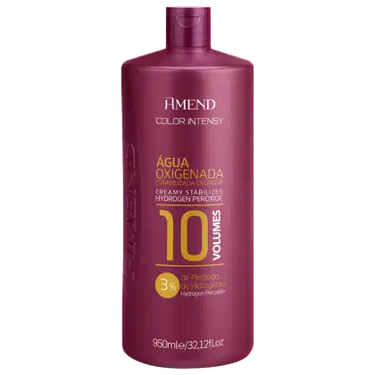 Água Oxigenada 10 Volumes Amend Cosméticos Color Intensy de 950ml