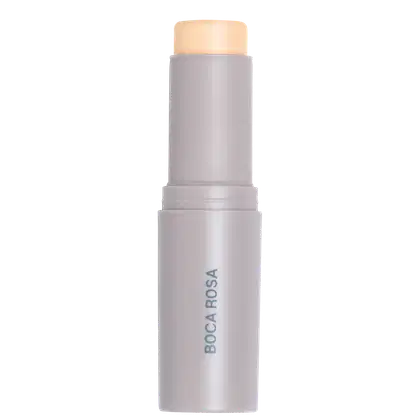 A imagem mostra o produto Stick Pele, da marca Boca Rosa, na cor BR05, um tom bege claro.
