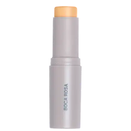 A imagem mostra o produto Stick Pele, da marca Boca Rosa, na cor BR09, um tom bege claro.