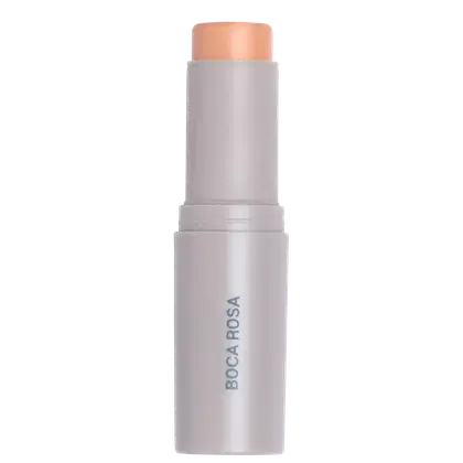 A imagem mostra o produto Stick Pele, da marca Boca Rosa, na cor BR21, um tom médio.