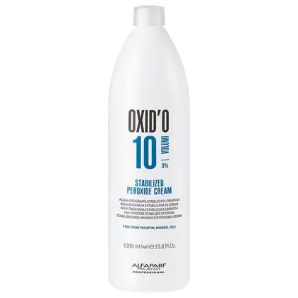 Imagem do produto Alfaparf Milano Oxid'o 3% - Água Oxigenada Estabilizada Cremosa 10 Volumes 1L