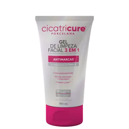 Imagem do produto Cicatricure Porcelana 3 em 1 - Gel de Limpeza Facial 150ml