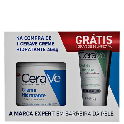 Imagem do produto Kit CeraVe Hidratação e Limpeza (2 Produtos)