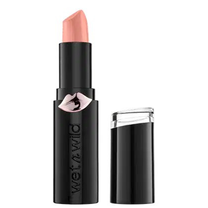 Batom Wet n Wild Mega Last Skin-ny Dipping com a tampa ao lado