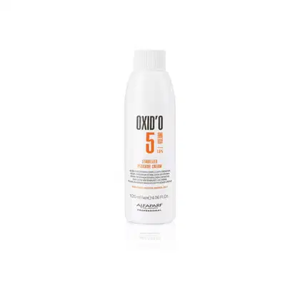Água Oxigenada Estabilizada Cremosa 5 Volumes  Alfaparf Milano Oxid'o 1,5% 120ml