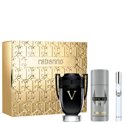 Imagem do produto Conjunto Invictus Victory Rabanne Masculino (3 Produtos)