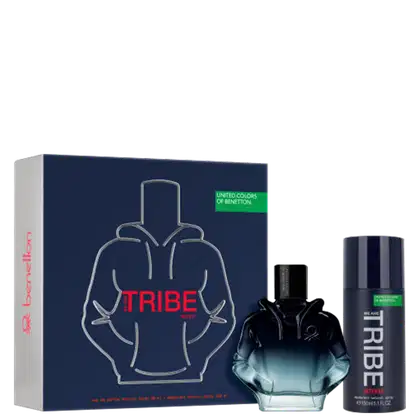Imagem do produto Conjunto We Are Tribe Intense Benetton Masculino - Eau de Parfum 90ml + Desodorante 150ml