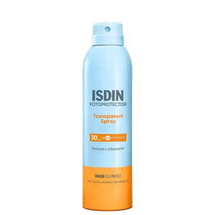 Imagem do produto ISDIN Transparent Spray FPS 30 - Protetor Solar Corporal 250ml