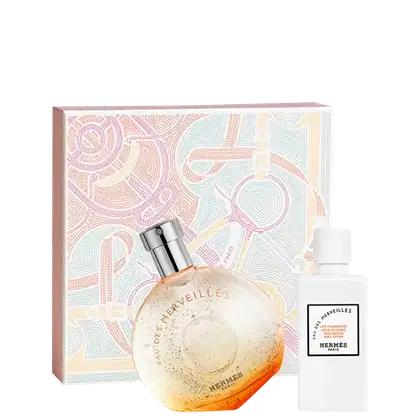Imagem do produto Conjunto Eau de Merveilles Hermès Feminino - Eau de Toilette 50ml + Loção Corporal 40ml