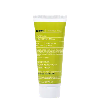 Máscara Facial Korres Volcanic Skin Reset de 70ml