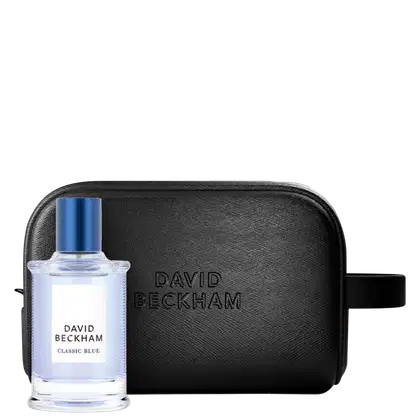 Conjunto David Beckham com perfume e nécessaire.