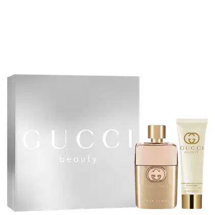 Imagem do produto Conjunto Gucci Guilty Pour Femme Feminino - Eau de Parfum 50ml + Loção Corporal Perfumada 50ml