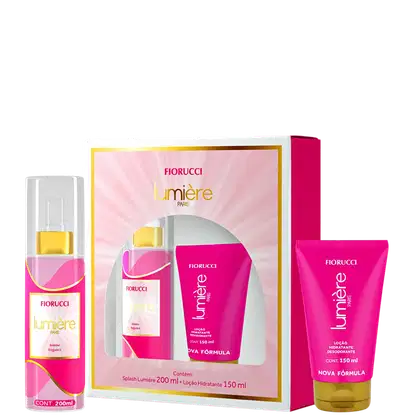 Imagem do produto Conjunto Fiorucci Lumière Feminino - Deo Colônia 200ml + Hidratante Desodorante 150ml