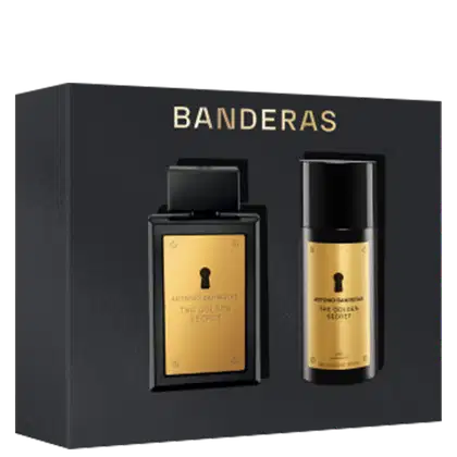 Imagem do produto Conjunto The Golden Secret Banderas Masculino Eau de Toilette 100ml + Desodorante Spray 150ml