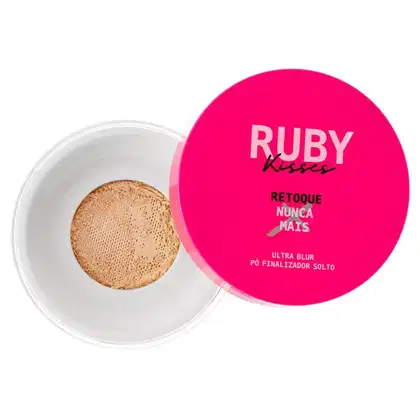 Pó solto Ruby Kisses Retoque Nunca Mais Fair.