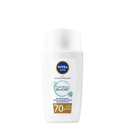 Imagem do produto NIVEA Sun UV Face Specialist Controle de Acne FPS70 - Protetor Solar Facial 40ml