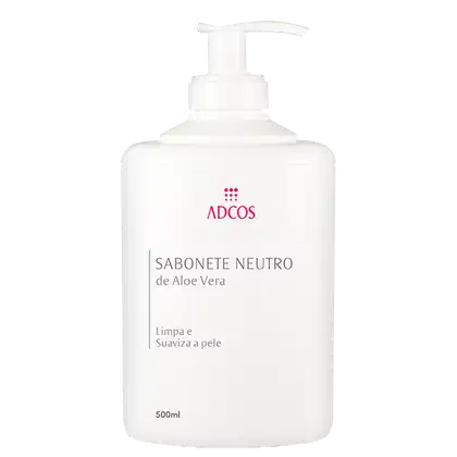 Sabonete Neutro Adcos de Aloe Vera 500ml